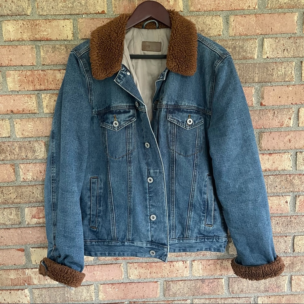 ASOS Sherpa Jean Jacket